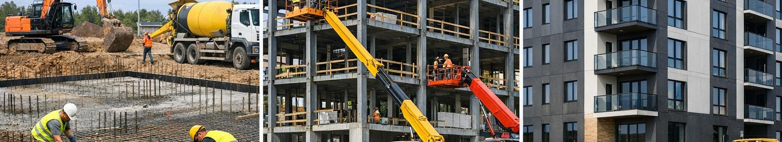 Täislahendused elamu- ja äriehituses: vundamentidest ja karkassist kuni viimistluse ning paigalduse lõpuni. Tagame kvaliteedi, ajakava ja eelarve järgimise.