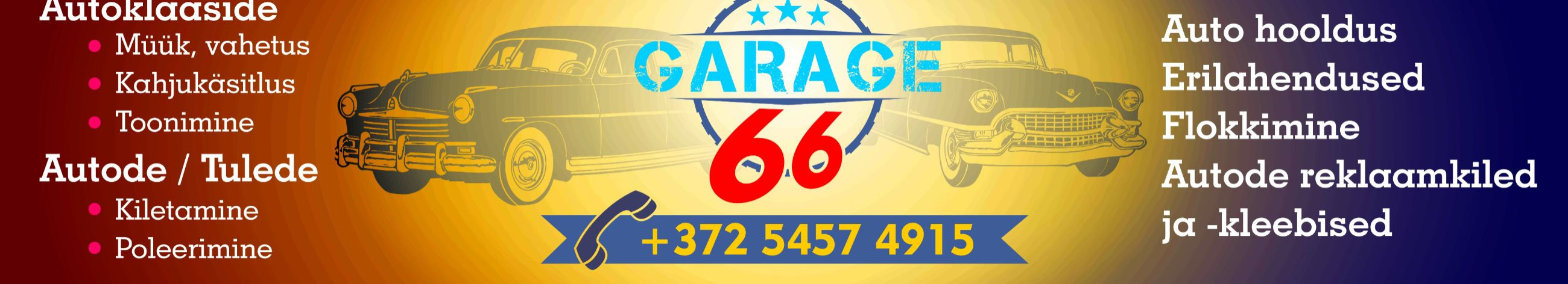 Largest trustworthy company GARAGE66 OÜ, reputation score 2630, active business relations 1. Mainly operates in the field: Repair of motor vehicles.