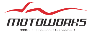 MOTO WORKS OÜ logo ja bränd