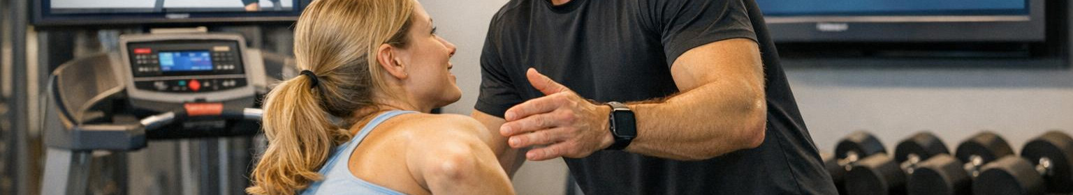 European-recognised personal trainer course online with self-promotion. You will learn practical skills, business knowledge and get access to a professional support network.