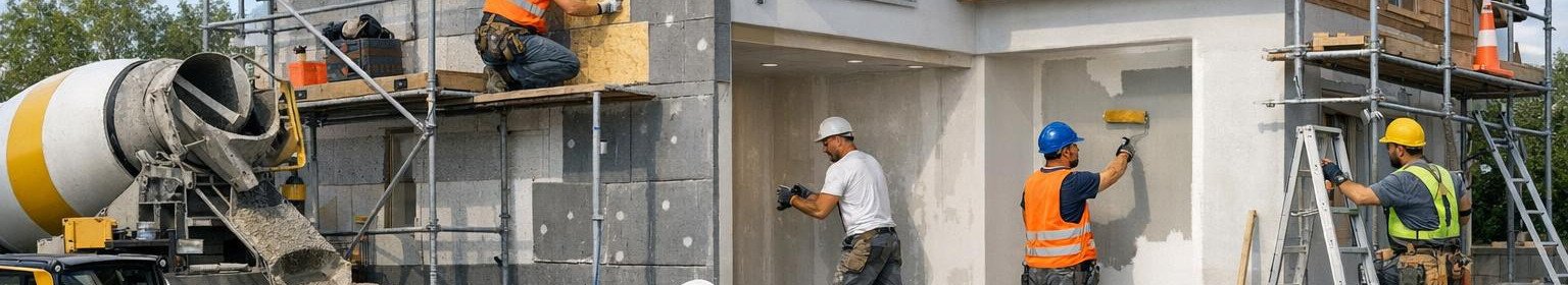 Pakume kõikehõlmavaid ehitusteenuseid renoveerimisest sise- ja väliviimistluseni ning vundamenditöödeni. Tagame kvaliteedi, energiatõhususe ja õigeaegse, vastupidava valmimise.