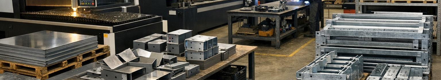 Precise custom-made metal work from beginning to end: surveying, design, cutting, bending, welding and assembly. We offer galvanization, painting and a quick price request service.