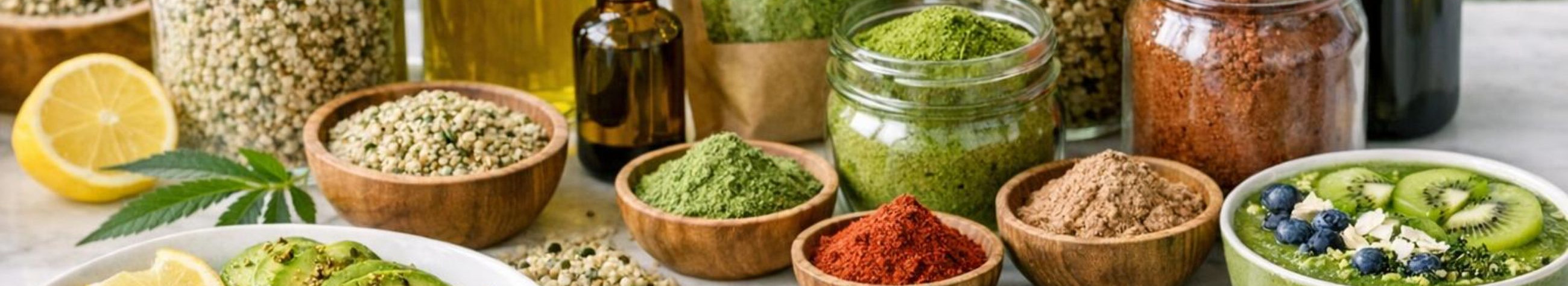 Manufacture of edible hemp seeds, Manufacture of hemp seed oil, Hemp protein powders, Ground hemp flour, Superfood powders, Mixtures of superfood, superfood wholesale, Wholesale of health products, Processing and packaging of hemp products, processing of foodstuffs