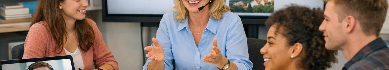 Flexible group and individual courses and test readiness that ensure rapid progress and enhance linguistic confidence.
