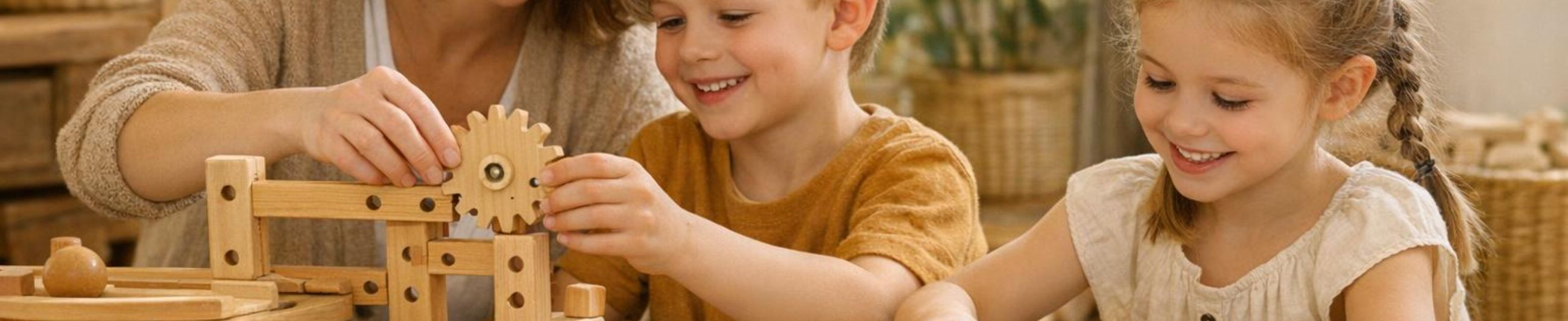 We offer safe wooden toys and action kits that strengthen hand craftsmanship, movement and creative thinking. The products are durable and suitable for different ages.