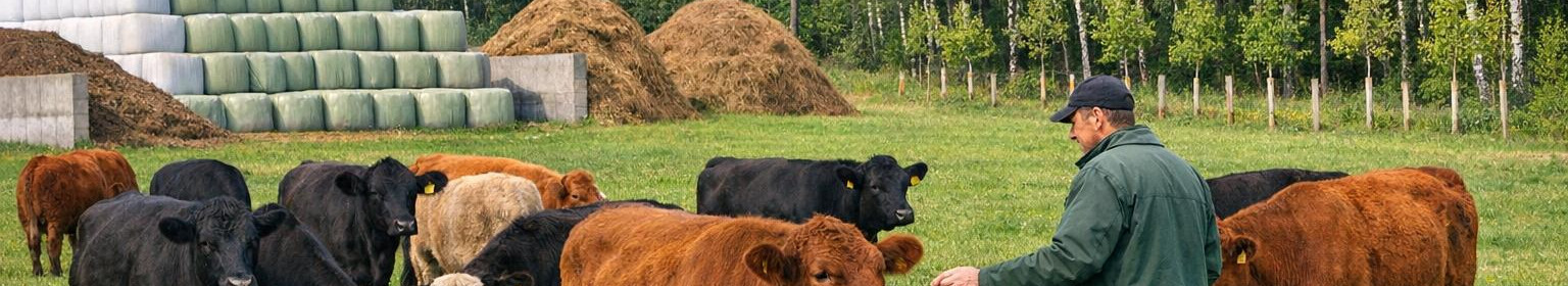 Integrated feeding, cattle farming and forest care services that increase productivity, protect animal health and support forest restoration.