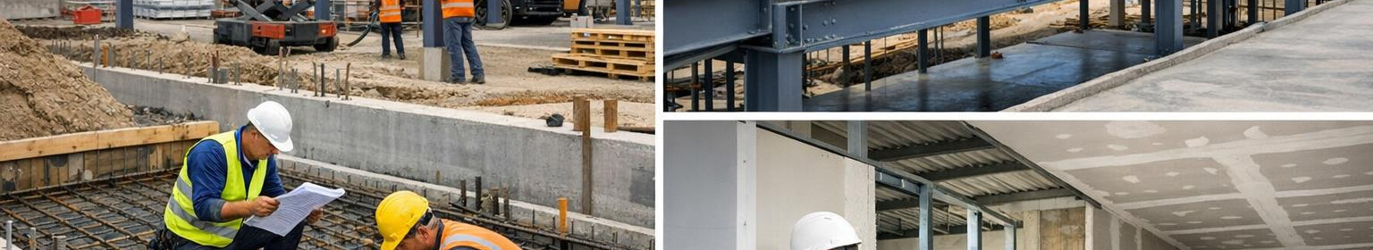 We offer project management and full solutions from foundation to technology systems, ensuring quality, timeline and cost-effectiveness.