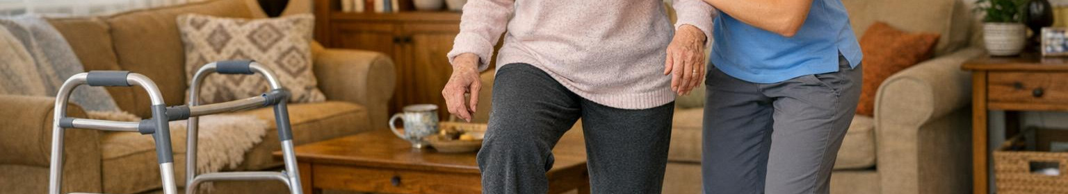 Licensed physiotherapists provide personalised home rehabilitation and mobility solutions. We accept directions and a private fee.