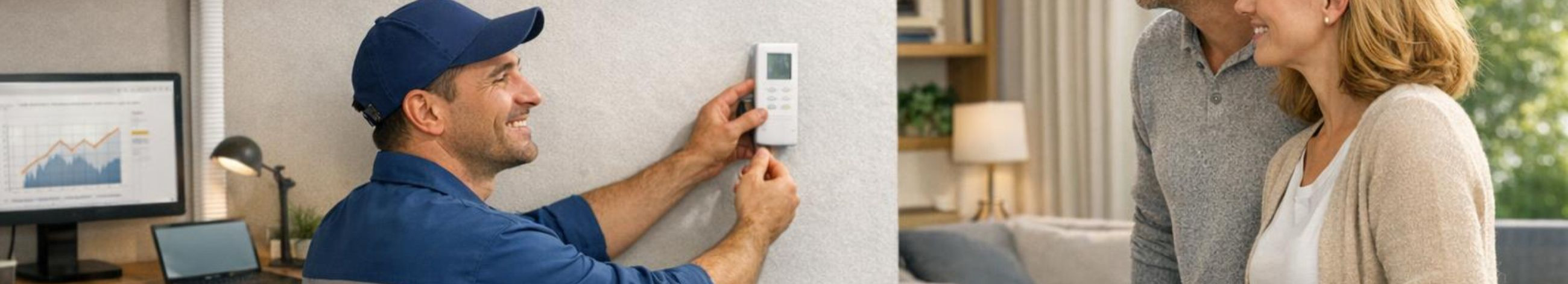 We sell and install energy-efficient heat pumps and air conditioners; we offer maintenance, after-sales service and after-sales to reduce heating costs and ensure a comfortable indoor climate.