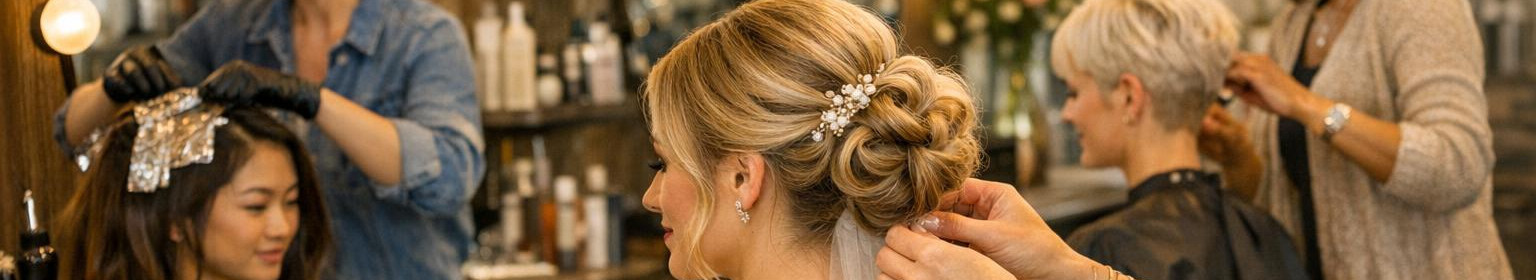 Professionaalsed lõikused, värvimine, hooldus ja pulmasoengud koos individuaalse konsultatsiooniga — juuksed terved ja soeng püsib.