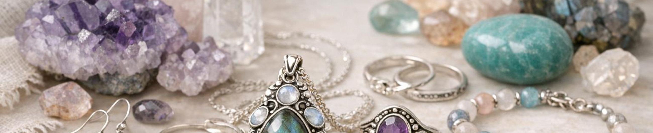 Laia valikuga veebipood kristallide, mineraalide ja hõbeehete ostmiseks. Selged tootekirjeldused, teadmiste rubriik ja aeg-ajalt sooduspakkumised.