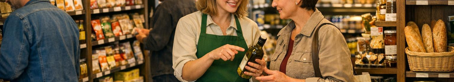 Comprehensive retail solutions: store keeping, wide range and sales support. We help increase turnover and simplify daily work.