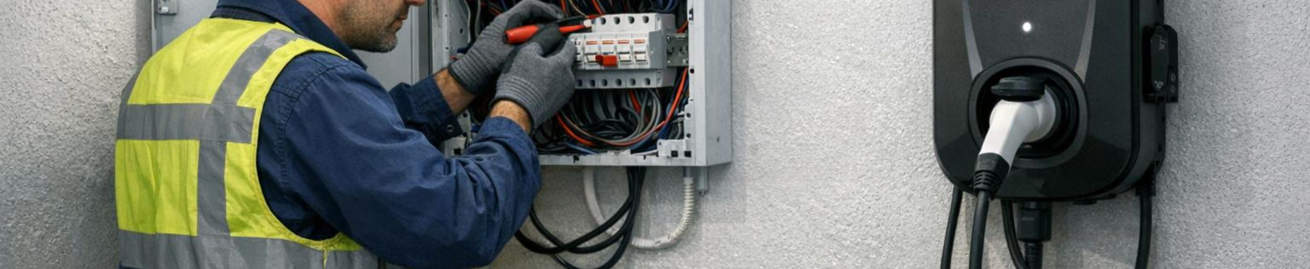 We offer code-specific electrical installations, LED retrofittes and installation of EV chargers and restraint systems. We draw up project and work drawings, audit and provide a two-year work warranty.