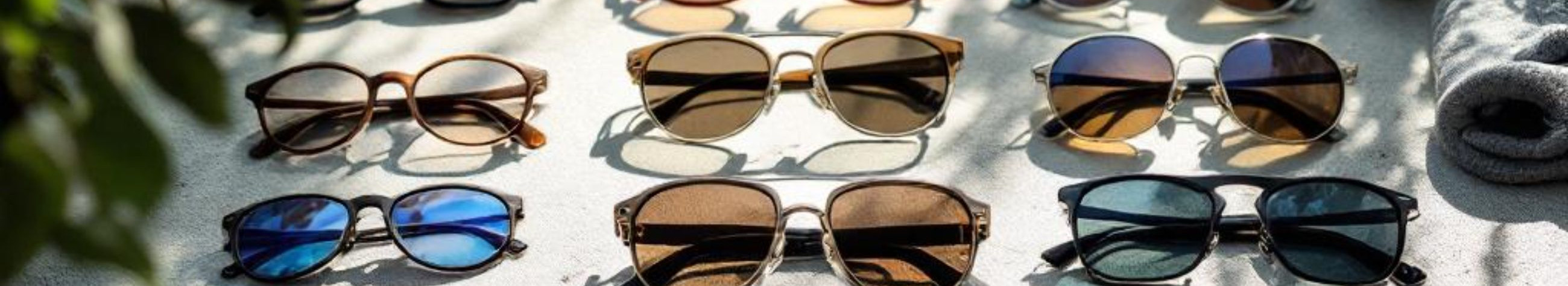 The online store offers CE-marks for sunglasses, sports and children's glasses and ECO models, all with 100% UV protection. Fast delivery, free delivery over the threshold and 14 days free return.