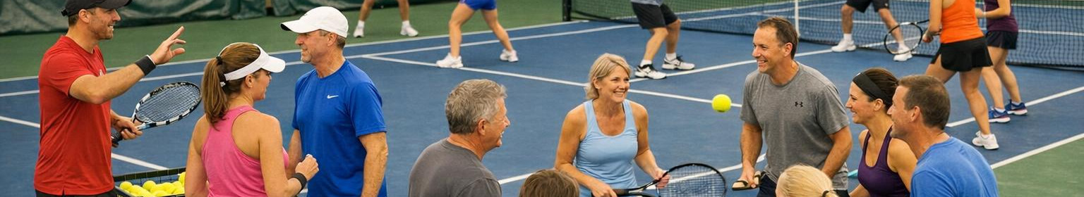 We offer private, couple, small group and social trends and camps for adults in Tallinn. We organize training and match partners to improve technology and game readiness.