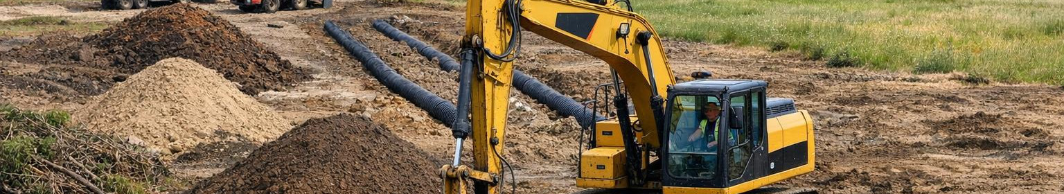 We offer excavations, drainage, soil sorting, grassland restoration and greening in Saaremaa. Local machinery and rapid response ensure that the work is done in a timely manner.