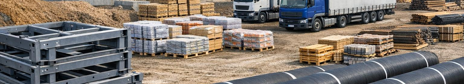 steel structures, geosynthetics