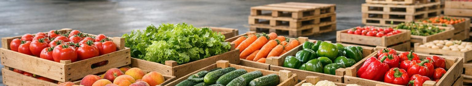 We offer business customers a wide range of fresh fruits and vegetables. Strong logistics and strictly controlled quality ensure reliable supply and competitive conditions.
