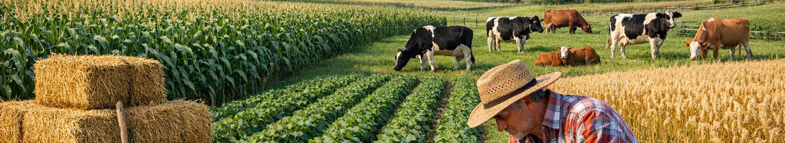 Aitame ühendada taime- ja loomakasvatuse koos sööda- ja mullahooldusega, et suurendada saagikust, vähendada riske ja tugevdada talu majanduslikku vastupidavust.