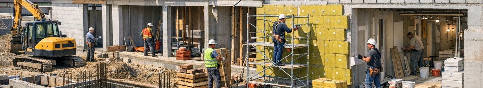 We offer comprehensive construction services from foundation to interior finishing, ensuring quality and project management at every stage.