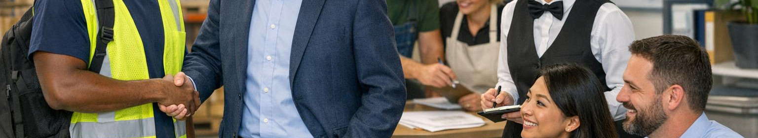 Pakume kiireid, paindlikke tööjõulahendusi alates personalirendist kuni ajutise ja hooajatöö täitmiseni. Vähendame värbamisriske ja tagame sujuva töökorralduse.