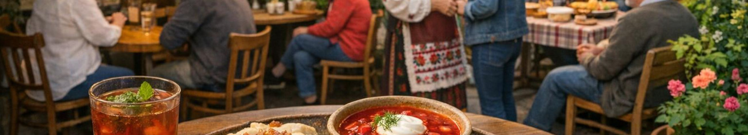 Ukrainian cuisine, Domestic food, Fresh coffee, catering for events, small events, traditional dishes, Traditional food, Handmade confectionery, A nice breakfast., A cozy café