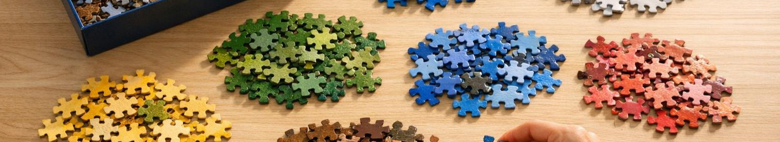 Pakume puhastatud ja visuaalselt kontrollitud kasutatud puslesid ning valitud uusi mudeleid, kõik koos läbipaistvate fotode ja seisukirjeldustega. Annetage või müüge puslesid, et pikendada nende eluiga.