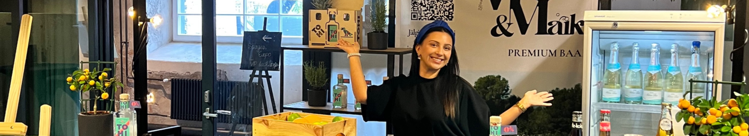 Pakume üritustele stiilset mobiilset baariteenust, kus kohtuvad kvaliteetsed joogid, tugev visuaal ja professionaalne teenindus.