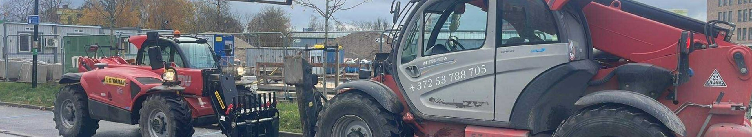 Aitame kauba, materjalide ja pinnasega seotud tööd teha sujuvalt ning ohutult. Hoolitseme, et teie territoorium püsiks korras ja liikumine toimiks ka talvel.