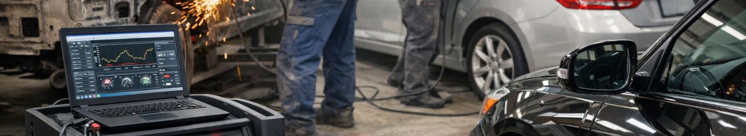 Taastame auto välimuse ja tagame töökindluse läbi kere-, värvi- ja diagnostikateenuste ning regulaarhoolduse.