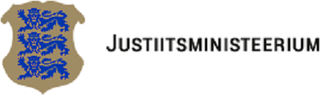 JUSTIITSMINISTEERIUM logo ja bränd