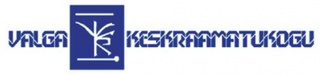 VALGA KESKRAAMATUKOGU logo ja bränd