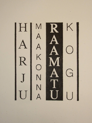 HARJU MAAKONNARAAMATUKOGU logo