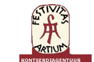 FESTIVITAS ARTIUM MTÜ logo ja bränd