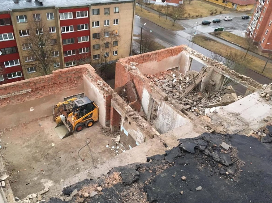 Lammutustööd eritehnikaga