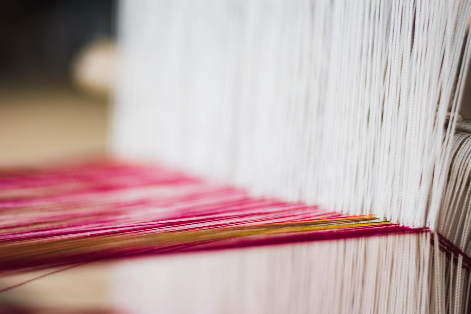 Weaving of textiles in Muhu vald