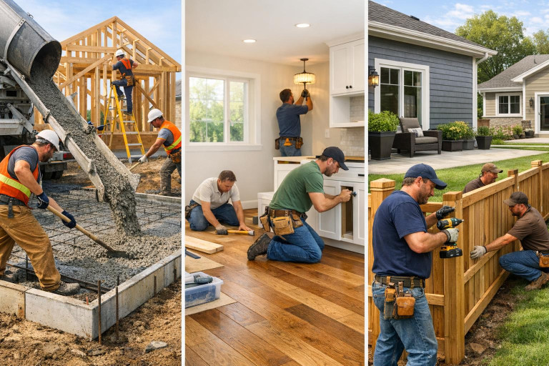 Sisetööd ja ehitusteenused