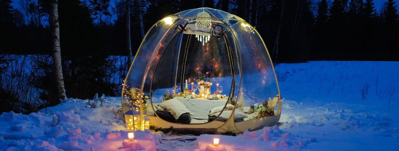 Bubble tents are a revolutionary form of accommodation that combines the allure of the great outdoors with the comfort of a luxury hotel room. These transparent