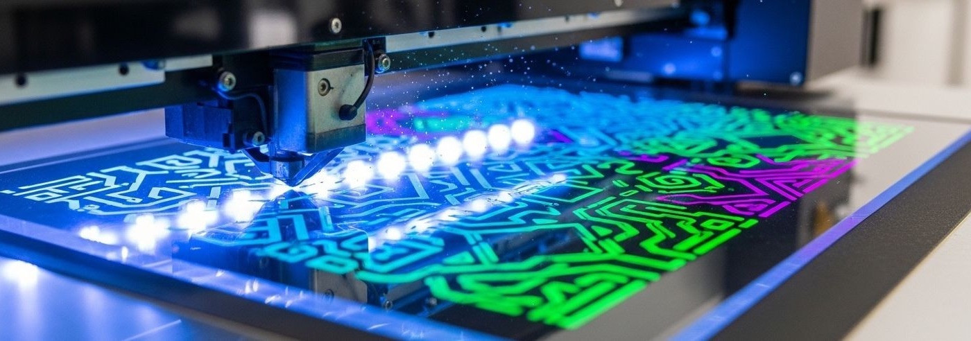 Me ühendame vitraažikäsitöö traditsioonid ja tänased trükivõimalused, et pakkuda klaasile lahendusi, mis annavad ruumile isikupära ja mängu valgusega. UV- print
