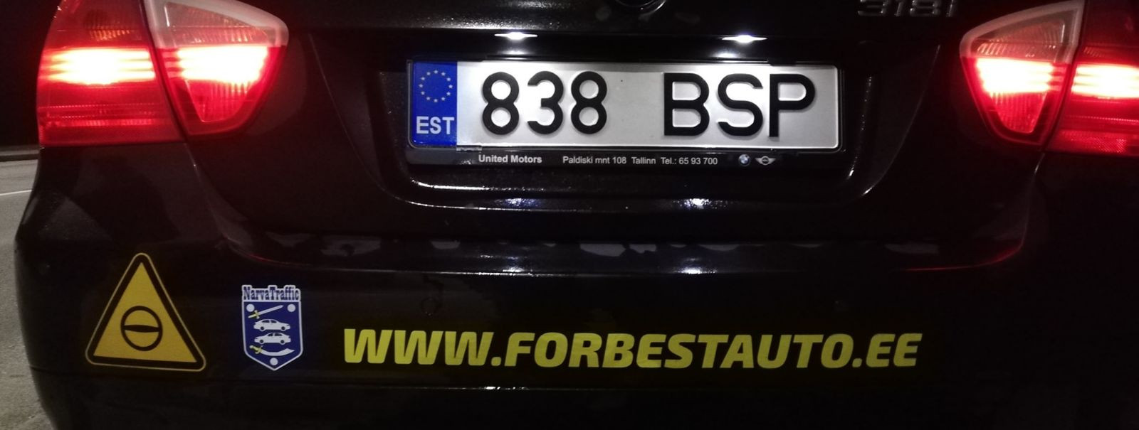 FORBEST AUTO OÜ pakub kategooria B sõidukursuseid, lõppastme ...