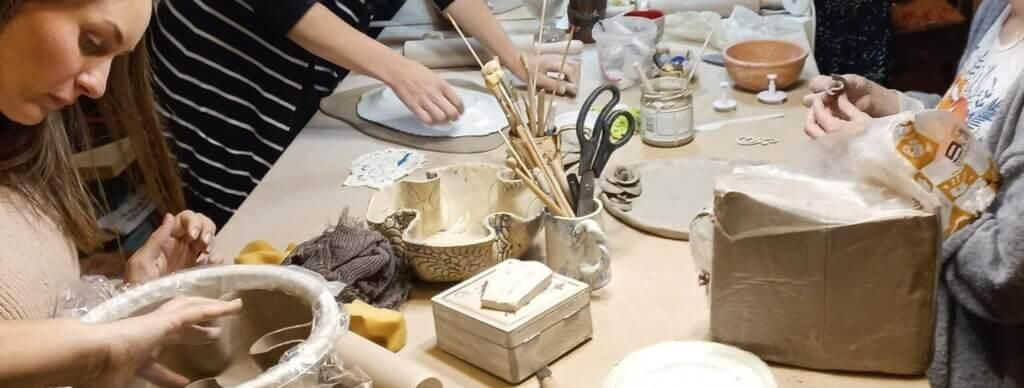 Imagine a gathering where creativity flows as freely as the conversation, where hands are dirty but hearts are full. A pottery party is not just an event; it's 