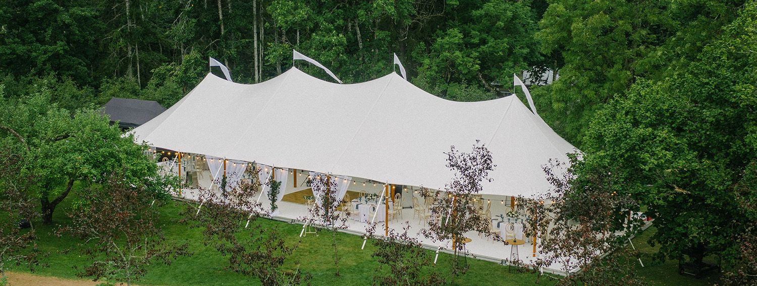 Sailcloth tents are innovative structures designed for outdoor events that combine elegance with practicality. Made from a translucent sailcloth material, these