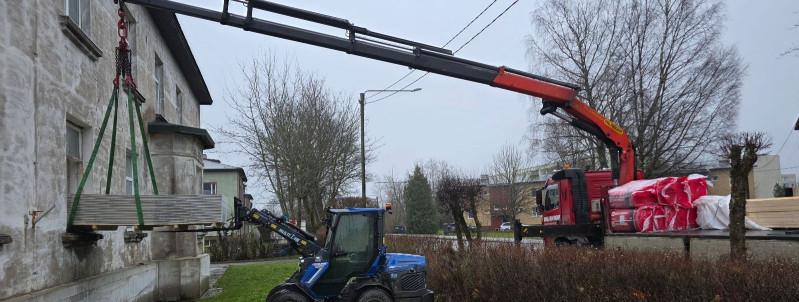 Ohutu ja täpne tõste- ja paigaldustööd raskete masinate jaoks