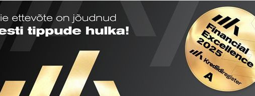 Meil on heameel teatada, et  OÜ Mening & Co  on tunnustatud  Financial Excellence  kuldmärgisega! See eriline tunnustus antakse ettevõtetele, kelle krediidi