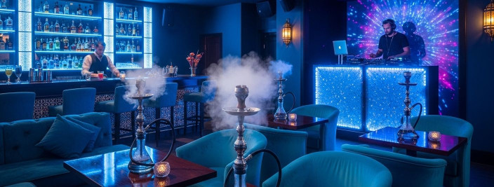 Shisha-lounge ja DJ-elamus — hubane vesipiibu nautimine ja elav muusika