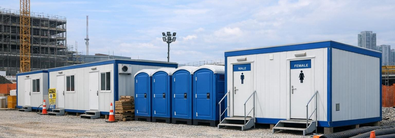 Paindlikud töölahendused igale projektile   Tööplatsimoodulid  pakuvad kiiret ja usaldusväärset viisi ajutiste ruumide loomiseks:  kontorsoojakud , tööruumid ja