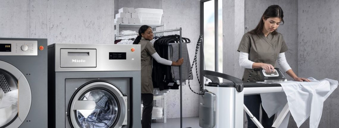 Miele Calenders are high-performance ironing machines designed for commercial use, offering unparalleled efficiency and quality in the finishing of textiles. Th