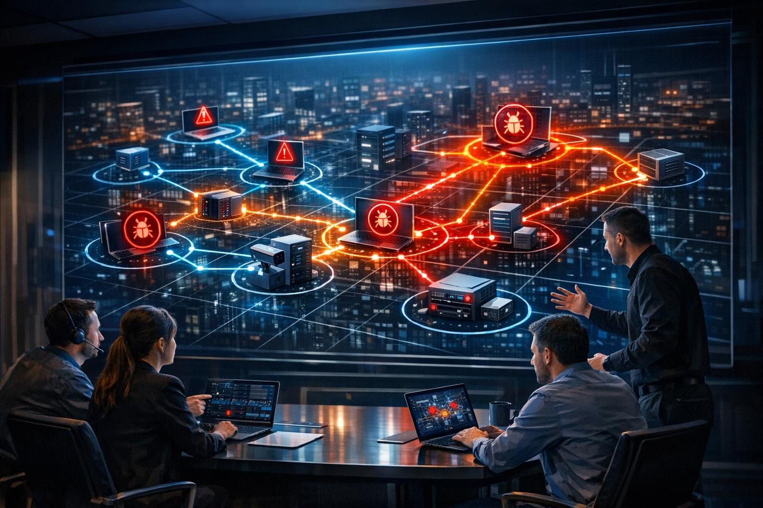 Keskne turbehaldus  ühendab lõpppunktihalduse, reaalajas ohtude tuvastuse ja automaatse reageerimise üheks intuitiivseks juhtpaneeliks, mis annab IT-meeskondade