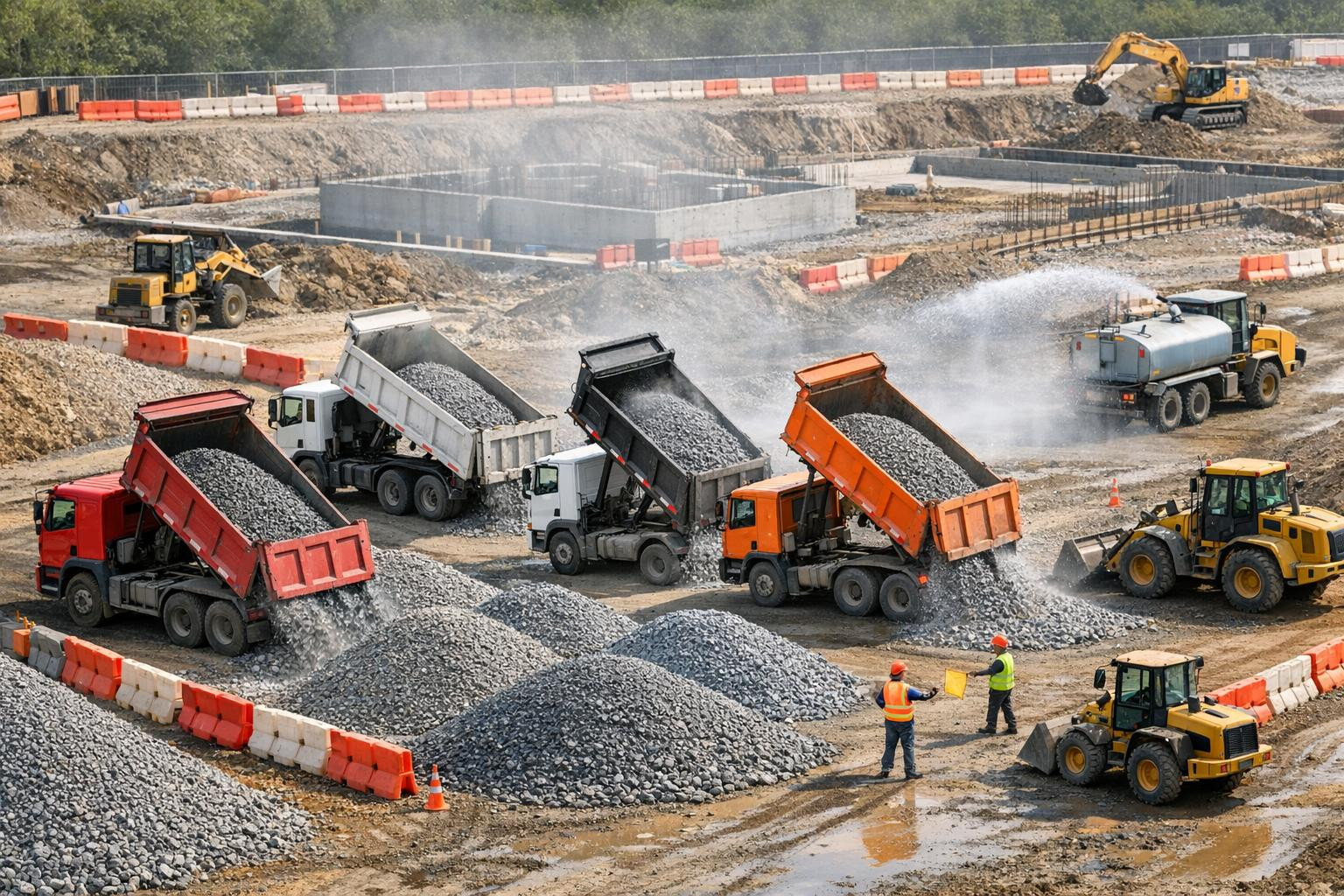 Killustik on oluline materjal paljude ehitusprojektide jaoks, sealhulgas teede-ehituses, platside rajamisel ja aluste tugevdamisel. Killustiku vedu ehitusplatsi