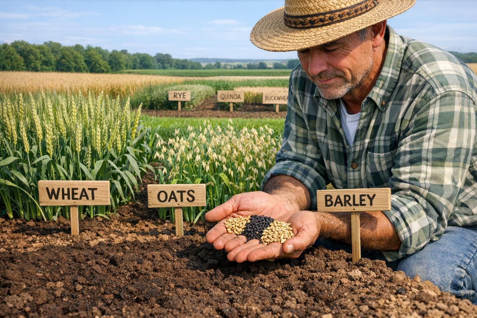 The best selection of cereal seeds for local growing conditions    < Crop seeds  and well thought-out   cereal varieties   is a decisive step in ensuring hig